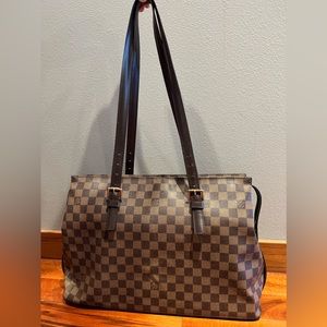 Authentic Louis Vuitton Damier Ebene Chelsea Shoulder Bag. Welcome offers!